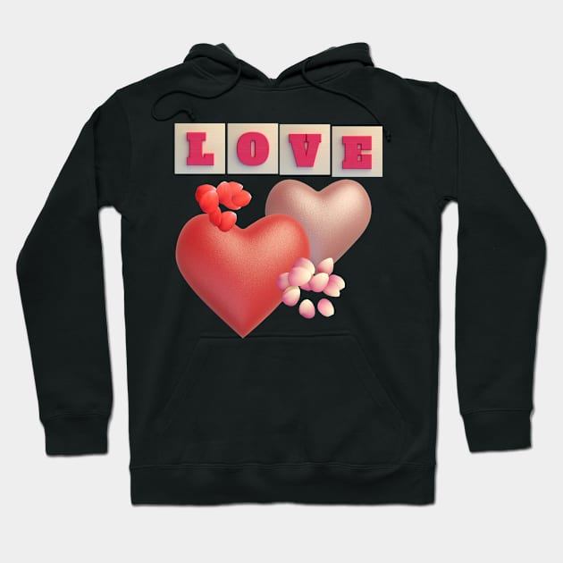 valentine 63 Hoodie by dangkhoa